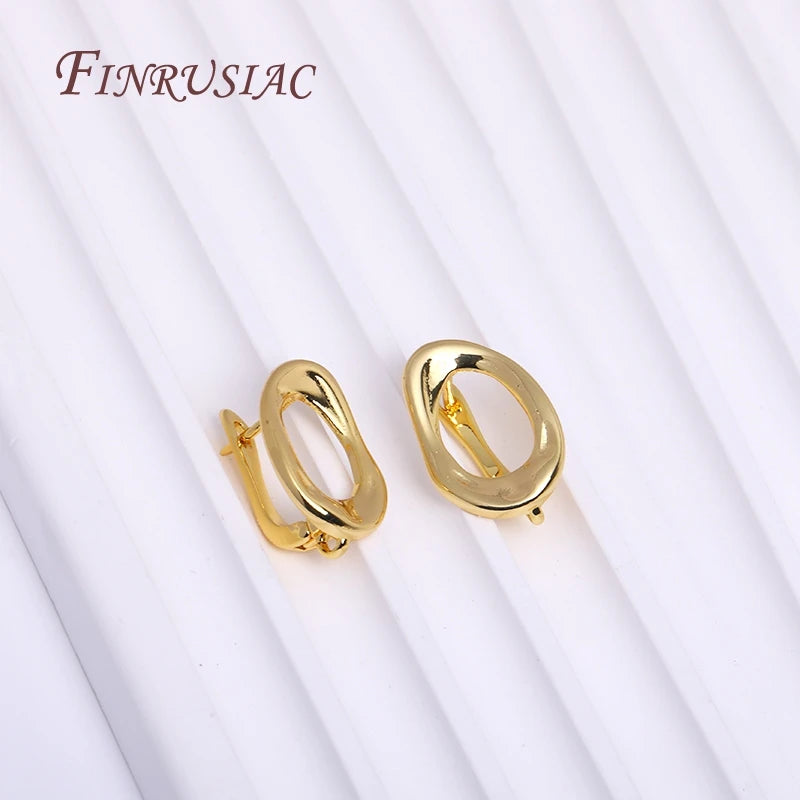 18K Gold Plated Earring Hooks & Clasps – DIY Jewelry Findings Earring Findings P3