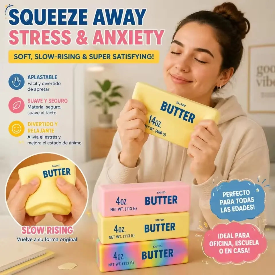 Butter Stick Squishy Fidget Squeeze Toy – Slow Rebound PU Fidget Squeeze Toy P3