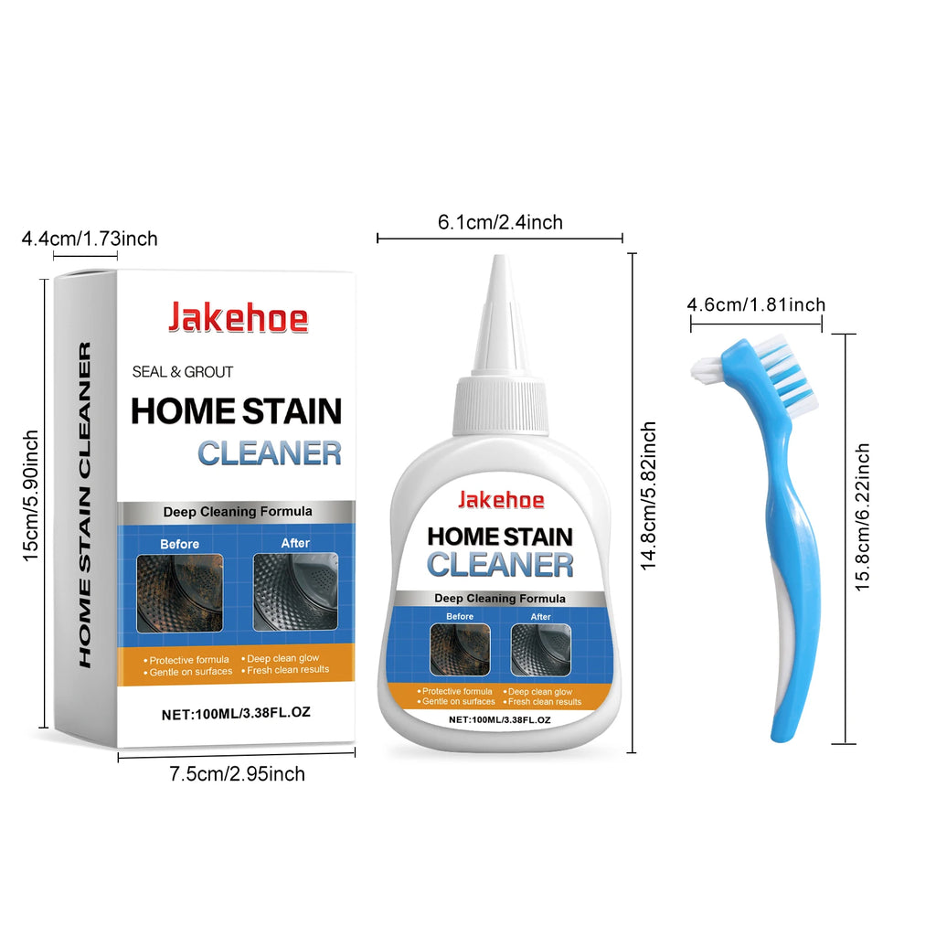 Kitchen & Bathroom Stain Removal Gel 100ml – JAKEHOE Household Cleaning Gel P3