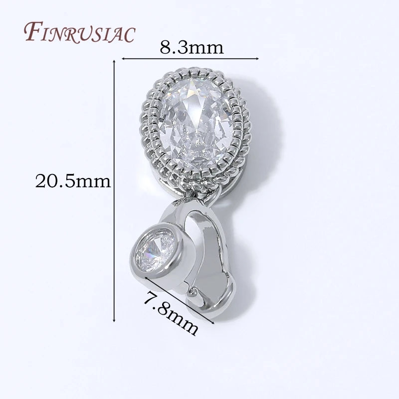18K Gold Plated Crystal Rhinestone Pendant Bail – DIY Jewelry Jewelry Findings P3 Rhodium Plated 3 pieces