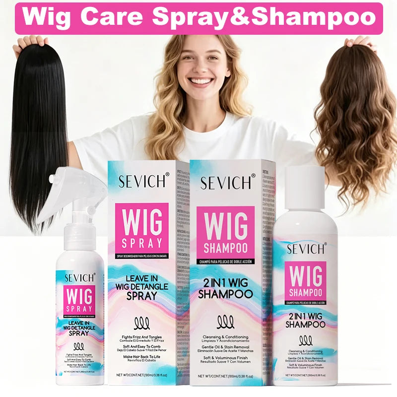 Sevich Wig Softening Detangle Spray – All Wigs 100ml Wig Detangle Spray P3