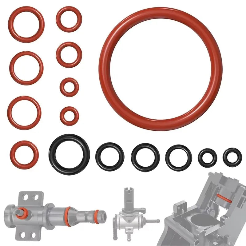 Silicone O-Ring Seal Kit for Saeco Gaggia Spidem Espresso Coffee Machine Gasket P3