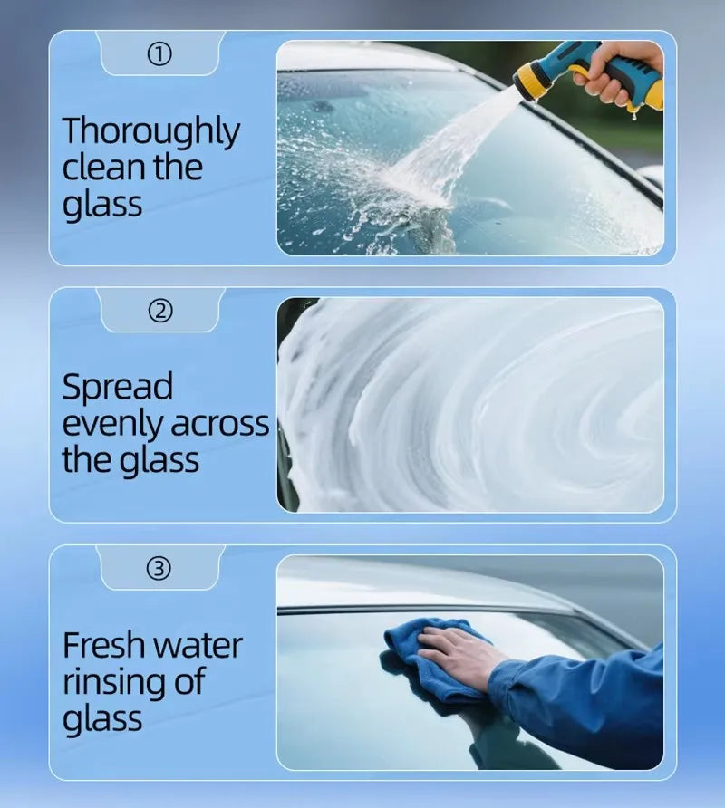 OGAS Car Windshield Oil Film Remover – Scratch-Free Glass Cleaner Auto Glass Cleaner P3