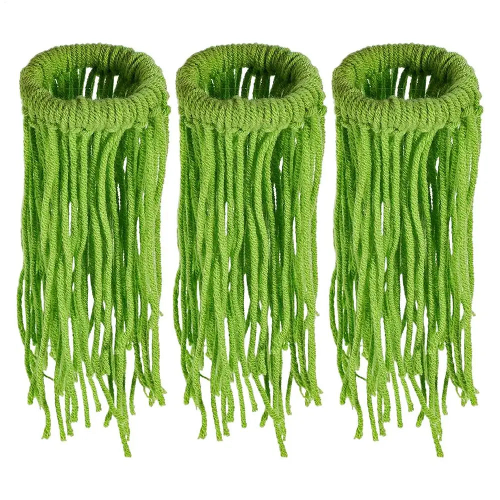 3-Pack Floating Fish Spawning Mop – Aquarium Breeding Decor Aquarium Spawning Mop P3 Green