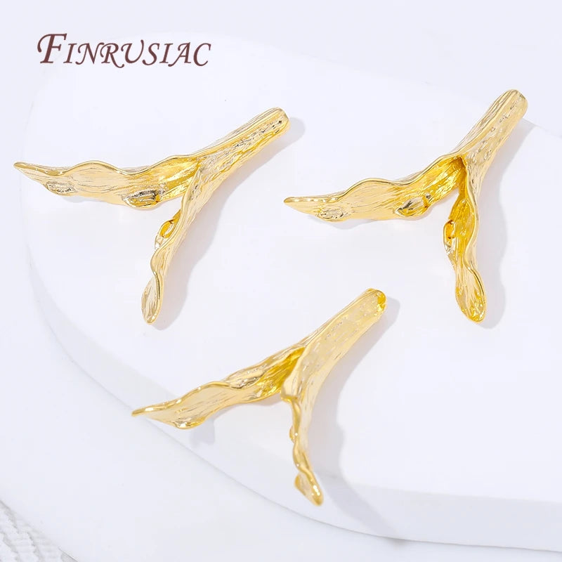 18K Gold Plated Twig Branch Bead Caps – DIY Jewelry Findings Jewelry Bead Caps P3