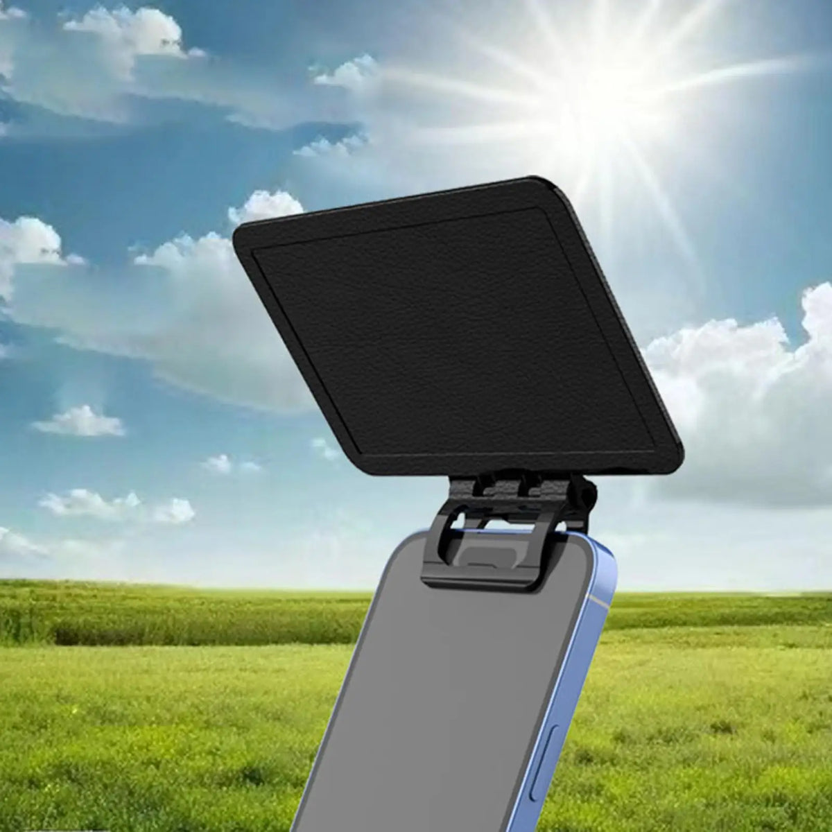 Foldable Phone Sun Shade – Anti-Glare UV Screen Visor Phone Screen Visor P3