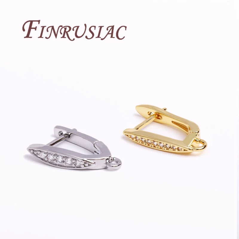 18K Gold Plated French Earring Hooks – DIY Jewelry Findings Earring Hooks Findings P3