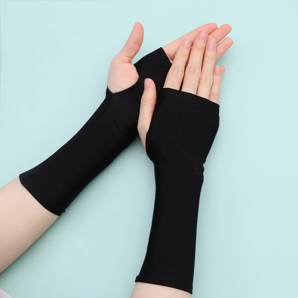UV Protection Fingerless Long Gloves – Cycling & Driving UV Protection Gloves P3
