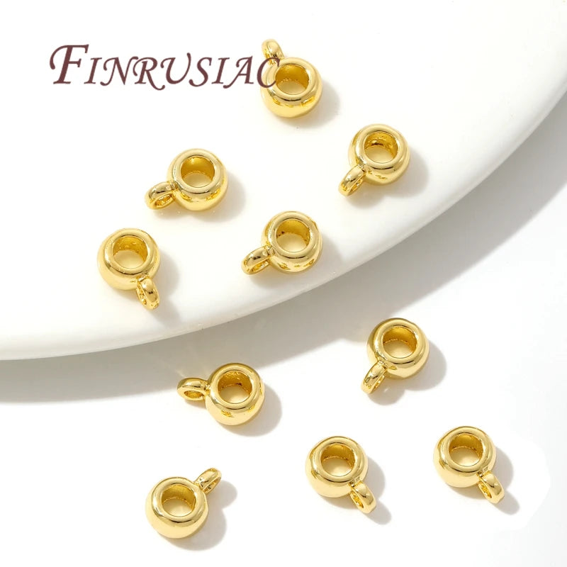 18K Gold Plated Bail Connectors – DIY Jewelry Findings 5–20 Pcs Jewelry Findings P3