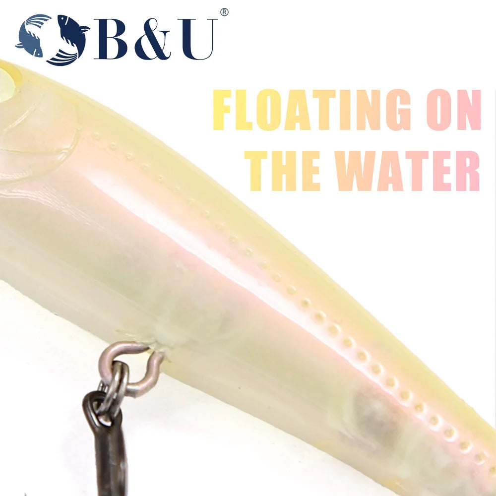 B&U Floating Pencil Topwater Lure – Fresh & Saltwater Topwater Fishing Lure P3