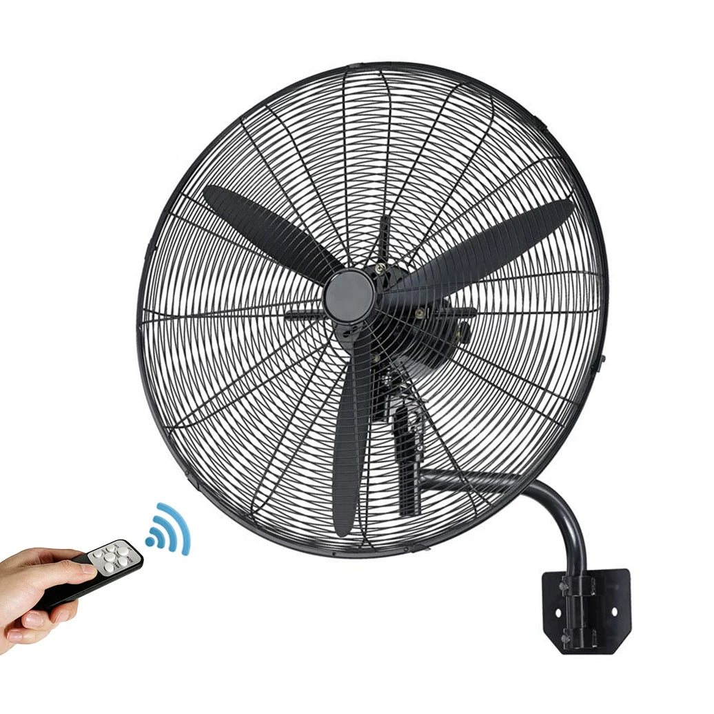 Industrial Wall Mount Oscillating Fan | 3-Speed Commercial Industrial Wall Fan P3 Default Title