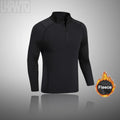 Men's Fleece Thermal Underwear Set | Base Layer Tights S–4XL Thermal Underwear Set P3 T-shirt XXL