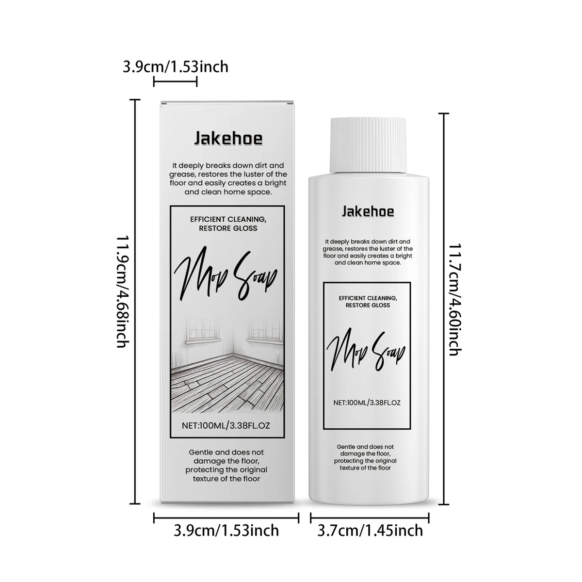 JAKEHOE Floor Cleaner – Tile & Hardwood Mop Soap 100ml Floor Cleaner P3