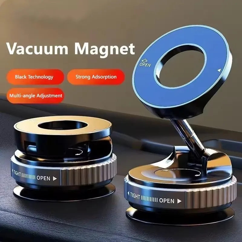 K007 360° Magnetic Car Phone Holder | Foldable Vacuum Mount Car Phone Mount P3