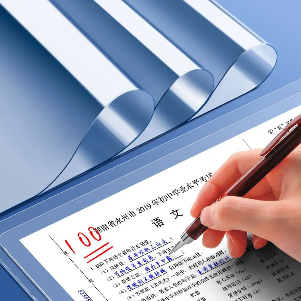 Transparent PP Desk Mat – Waterproof Writing Pad A2 A3 A4 A5 Desk Mat P3