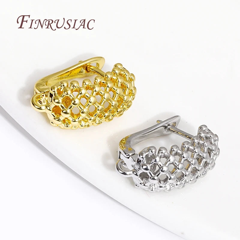 18K Gold Plated Earring Hooks – DIY Jewelry Making Findings Earring Making Findings P3