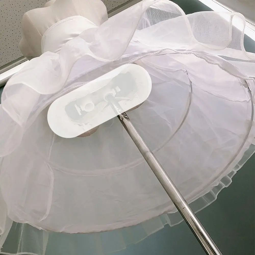White Lolita Petticoat Crinoline – A-Line Ball Gown Underskirt Petticoat Underskirt P3
