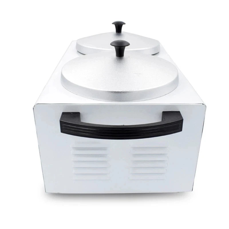 Double Wax Warmer 2-Pot Paraffin & Hair Removal Wax Heater Wax Warmer P3