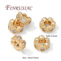 6mm 18K Gold Plated Rhinestone Spacer Beads – DIY Jewelry Making Jewelry Spacer Beads P3 18K Gold Plated 5 pieces