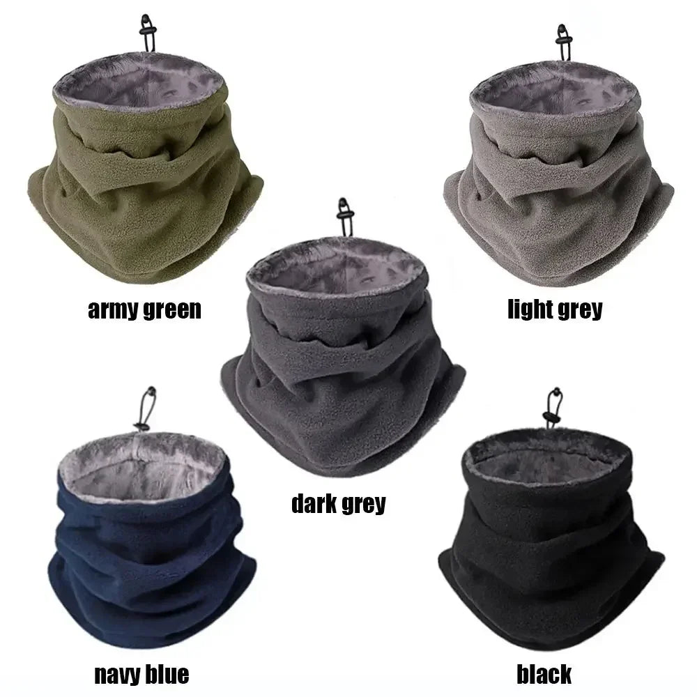 Fleece 3-in-1 Balaclava Neck Gaiter – Windproof Winter Mask Fleece Balaclava Scarf P3