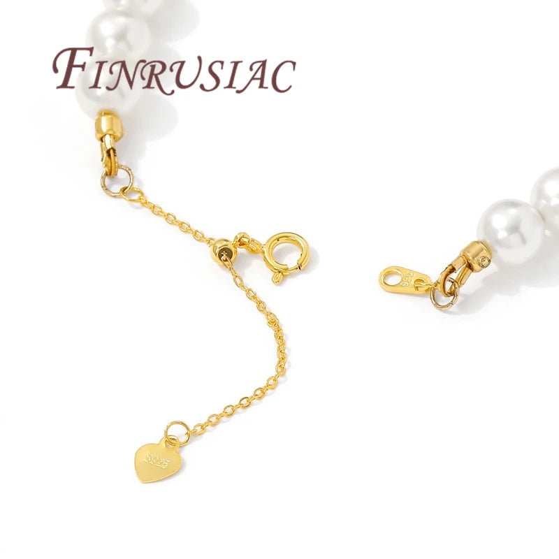 18K Gold Plated Bracelet Chain Extender | Spring Clasp & Stopper Chain Extender P3