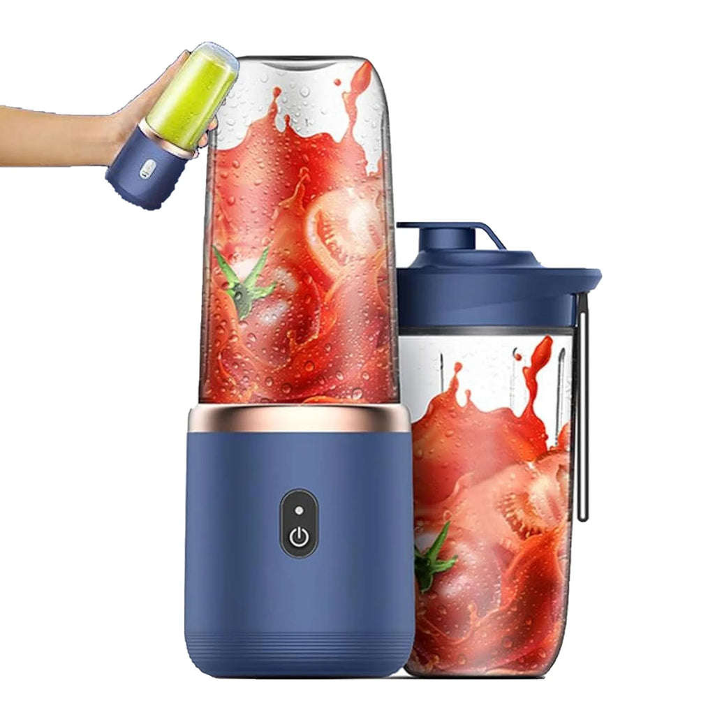 Portable 400ml USB Mini Blender – Personal Juicer Cup | Blue Personal Blender Cup P3 Blue