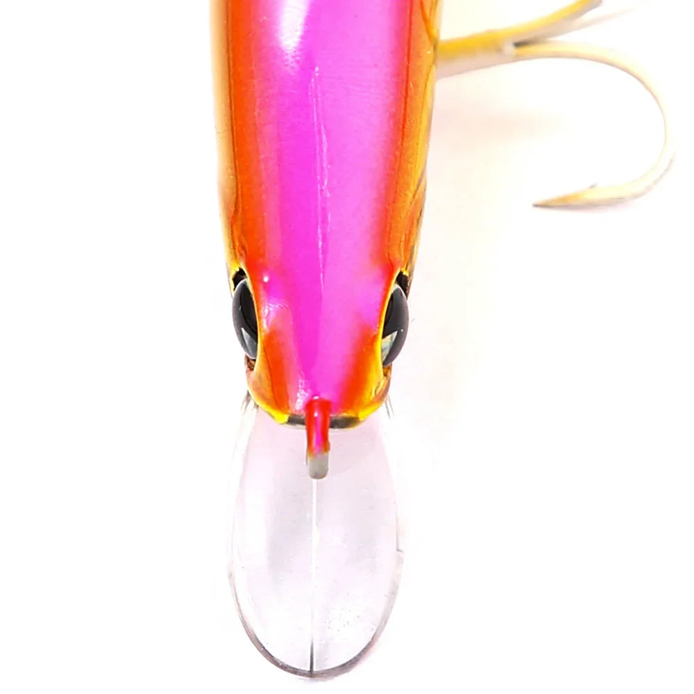 B&U Saltwater Sinking Minnow Jerkbait – Long-Cast Sea Bass Lure Saltwater Fishing Lure P3
