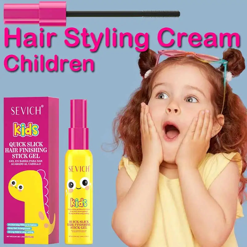 Sevich Kids Hair Styling Gel Cream with Brush 40ml Kids Hair Styling Gel P3