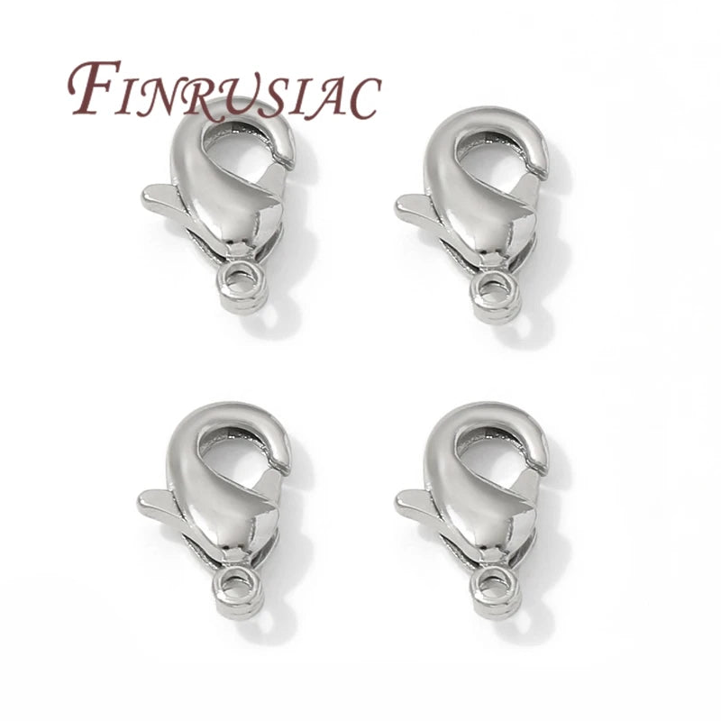 18K Gold Plated Lobster Clasps 10mm 12mm | DIY Jewelry Findings Jewelry Clasps Findings P3