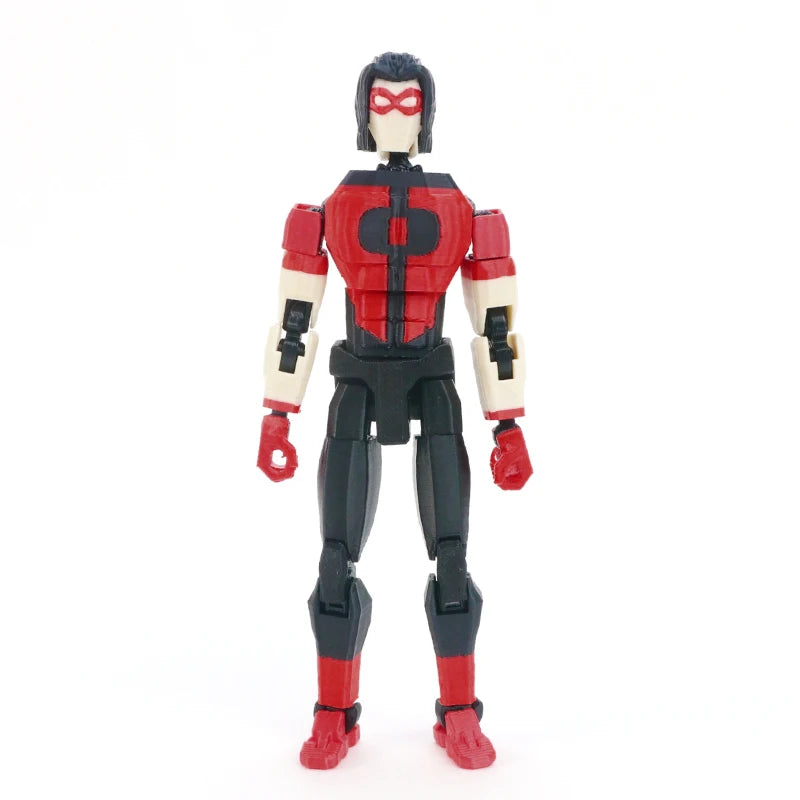 Invincible-Inspired 3D Printed Multi-Joint Posable Action Figure Posable Action Figure P3