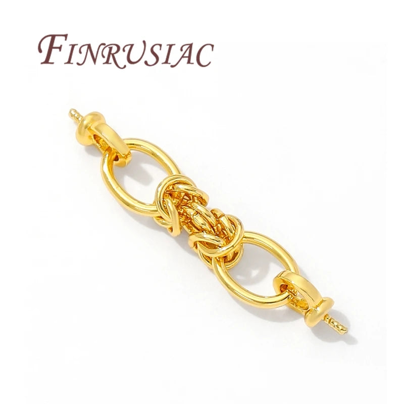 18K Gold Plated Jewelry Connectors – DIY Necklace & Bracelet Jewelry Connector Finding P3