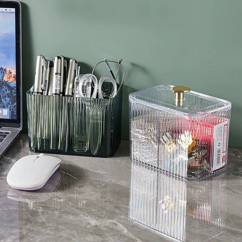 Acrylic Makeup Organizer – Dust-Proof Cosmetic Storage Box Cosmetic Organizer P3