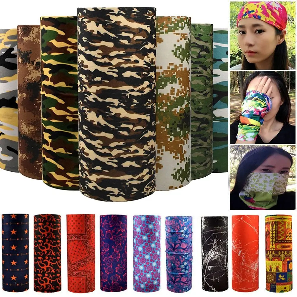 Multifunctional Outdoor Headband Scarf – Unisex Bandana Mask Sport Headband Scarf P3