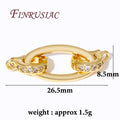 18K Gold Plated Pearl Clasp Connector – DIY Jewelry Findings Jewelry Clasp Findings P3 18K Real Gold Plated 1 piece