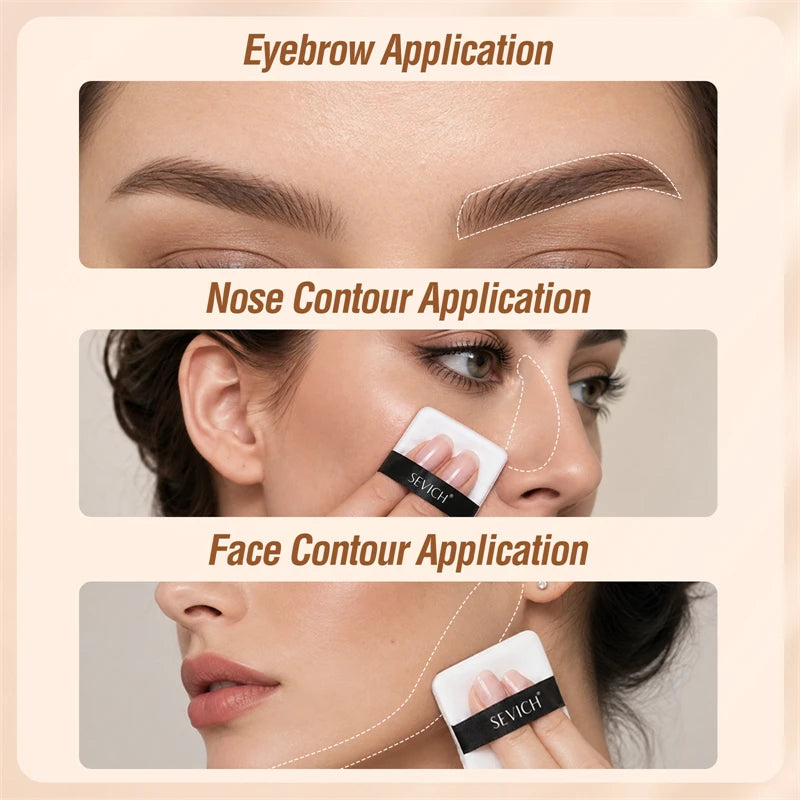 Sevich Hair Shadow Powder – Waterproof Root & Hairline Cover Hair Root Powder P3