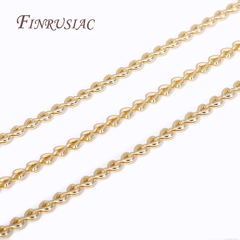 14K Gold Plated Cable Chain Spool – DIY Jewelry Making Jewelry Chain Spool P3