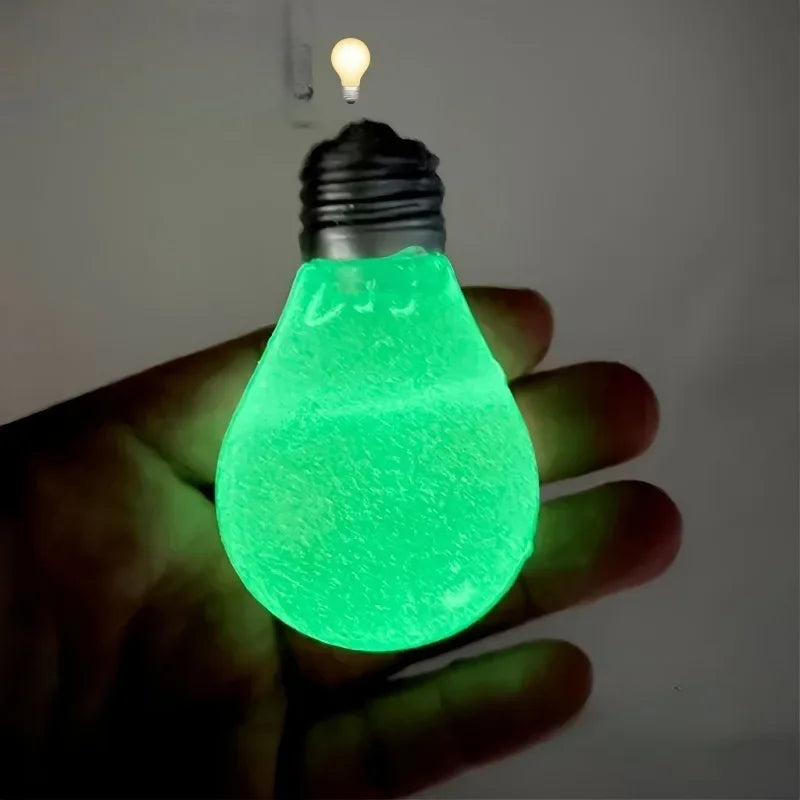 Light Bulb Squishy Toy – Photochromic Slow-Rising Fidget Squeeze Squishy Fidget Toy P3