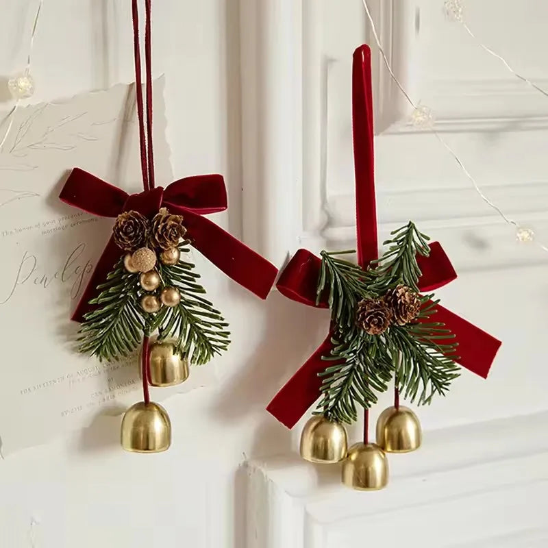 Christmas Butterfly Knot Bell Hanging Ornament | 2026 New Year Christmas Hanging Ornament P3