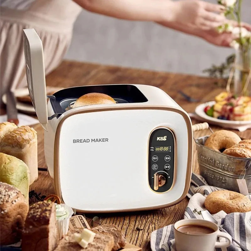 Mini Automatic Bread Maker – Timer, Keep-Warm, Multifunctional Automatic Bread Maker P3