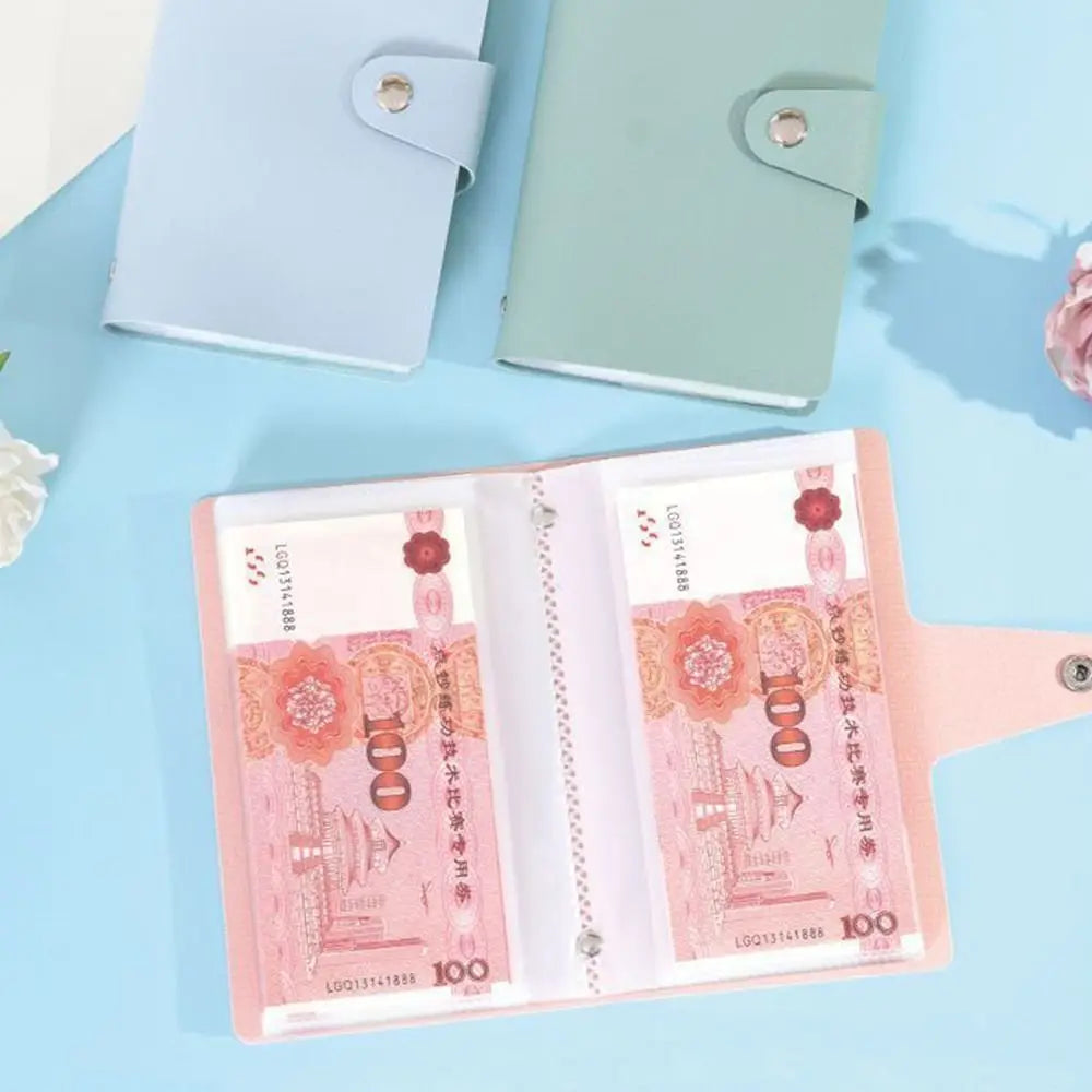 100 Envelope Money Saving Challenge Binder | PU Cash Organizer Money Saving Binder P3