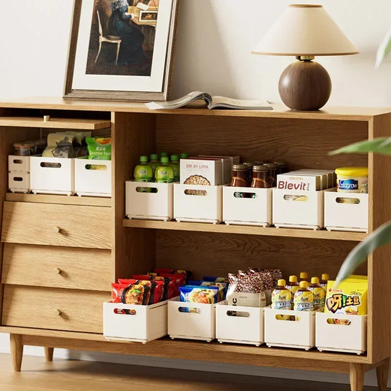 Retractable Adjustable Drawer Organizer – Stackable Storage Box