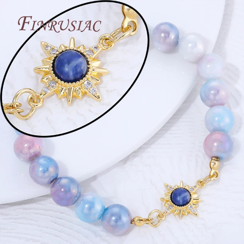 18K Gold Plated Brass Sun Pendants | DIY Jewelry Charms Jewelry Charm Pendant P3