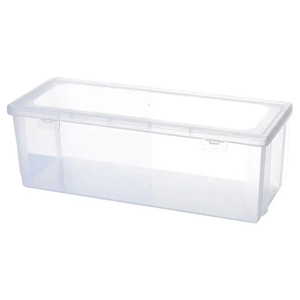 Rectangular Plastic Food Storage Box with Sealed Lid | 26.3cm Food Storage Container P3 black