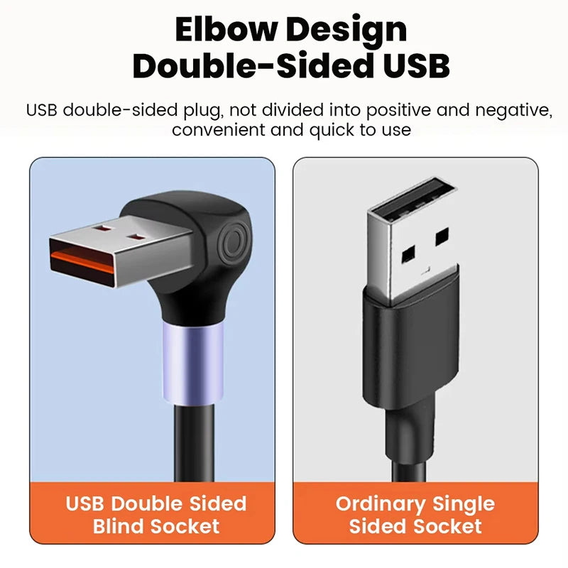 66W Spring Coil USB-C Fast Charging Cable | 20cm–1m Retractable USB Charging Cable P3